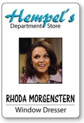 Rhoda Morgenstern Mary Tyler Moore Show badge 
